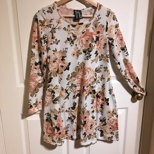 A cozy long sleeved dress